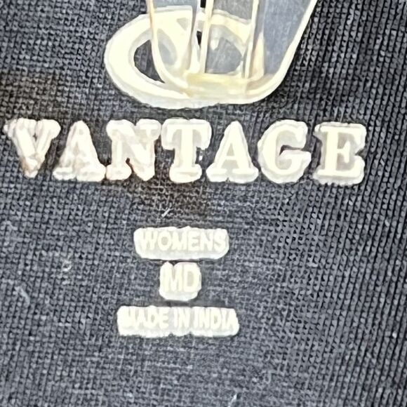 Microsoft Hoodie Womens Medium Pullover Vantage Button Lightweight Stripe - Picture 4 of 11